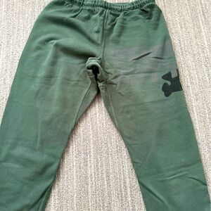 Free city sweatpants, Size small, army green